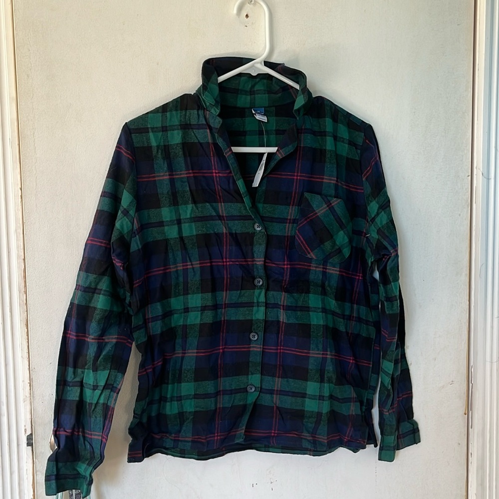 New with tags old navy green pajamas top